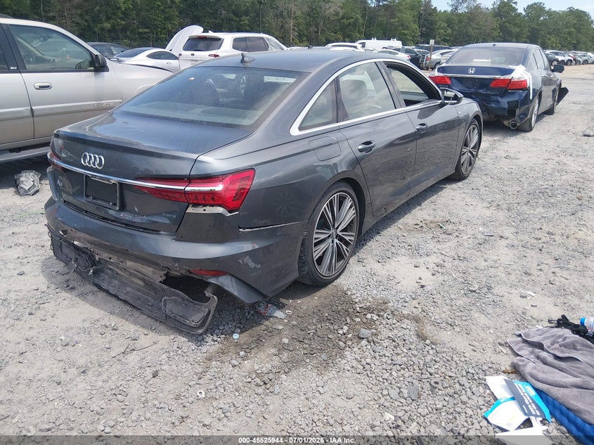 2019 Audi A6 VIN WAUL2AF29KN097885 IAAI salvage auction — REAR END, Wait Title, sold $12,400 on 2026-09-03 (photo 4)