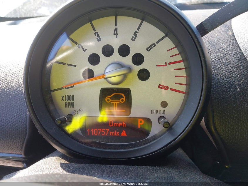 2014 Mini Countryman VIN WMWZC5C59EWP41199 IAAI salvage auction — FRONT END, Salvage Title, sold $1,400 on 2026-08-12 (photo 7)