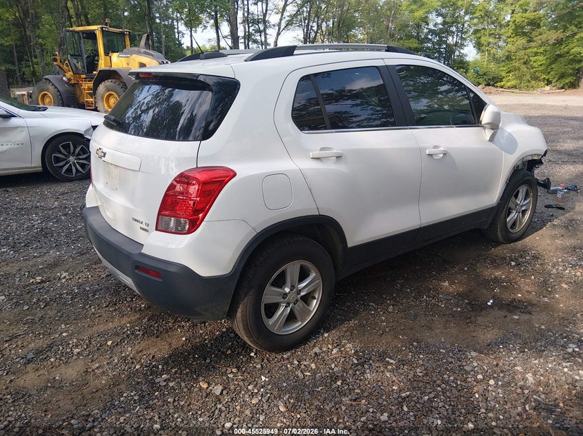 2015 Chevrolet Trax VIN KL7CJRSB6FB203241 IAAI salvage auction — FRONT END, Clear (Virginia), sold $675 on 2026-07-28 (photo 4)