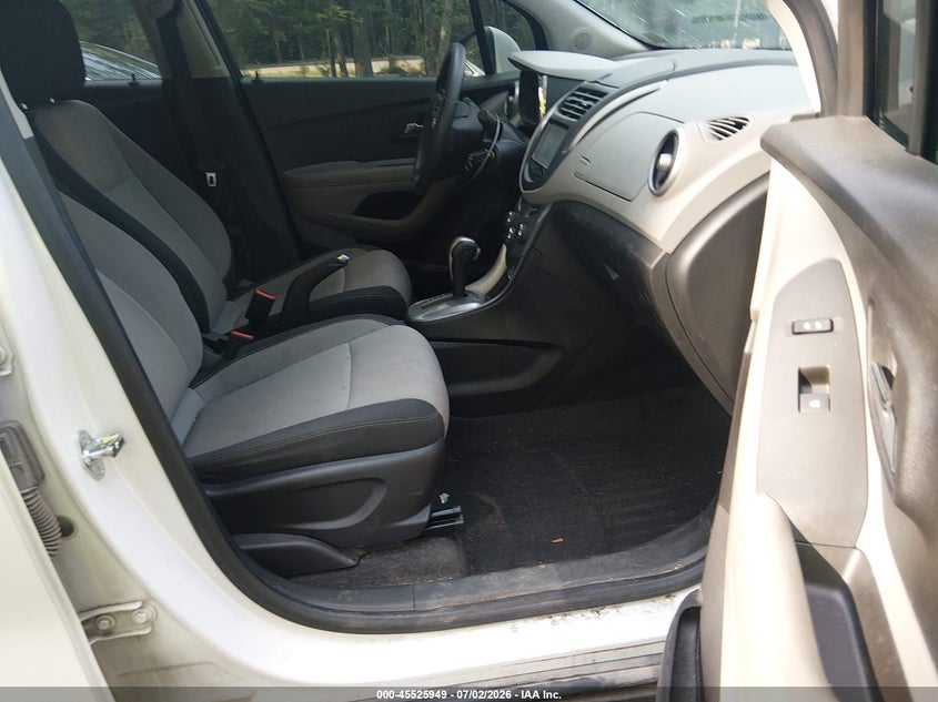 2015 Chevrolet Trax VIN KL7CJRSB6FB203241 IAAI salvage auction — FRONT END, Clear (Virginia), sold $675 on 2026-07-28 (photo 5)