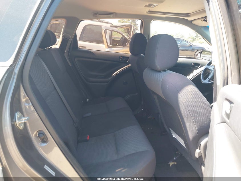 2005 Pontiac Vibe VIN 5Y2SL63845Z437426 IAAI salvage auction — FRONT & REAR, Salvage (Texas), sold $575 on 2026-07-23 (photo 8)