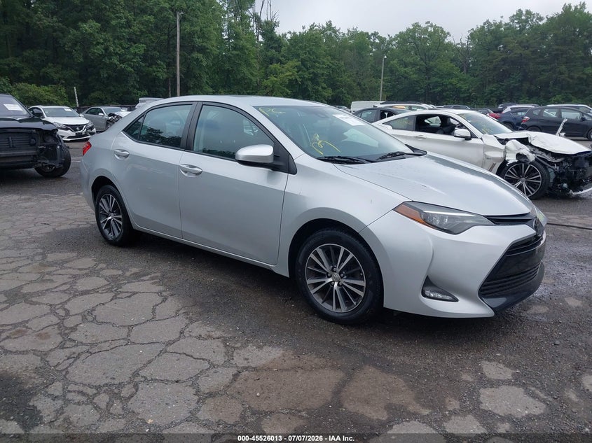 2017 Toyota Corolla VIN 5YFBURHE0HP614954 IAAI salvage auction — LEFT SIDE, Salvage - 75% Or Less (Maryland), sold $2,650 on 2026-07-22 (photo 1)