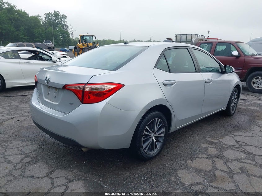 2017 Toyota Corolla VIN 5YFBURHE0HP614954 IAAI salvage auction — LEFT SIDE, Salvage - 75% Or Less (Maryland), sold $2,650 on 2026-07-22 (photo 4)
