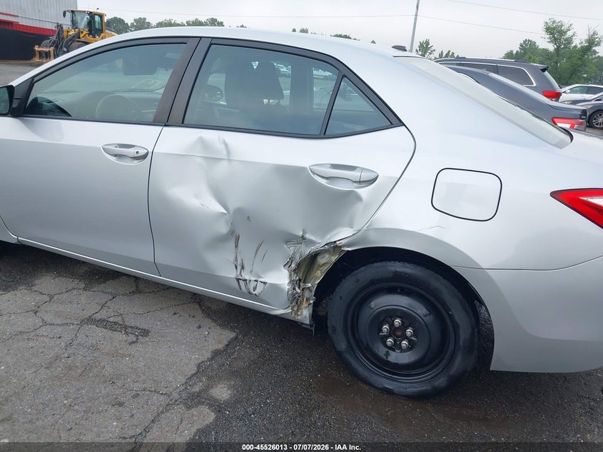 2017 Toyota Corolla VIN 5YFBURHE0HP614954 IAAI salvage auction — LEFT SIDE, Salvage - 75% Or Less (Maryland), sold $2,650 on 2026-07-22 (photo 6)