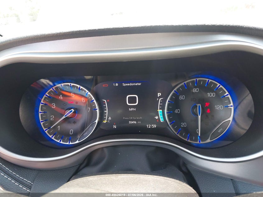 2023 Chrysler Pacifica VIN 2C4RC1BG2PR505665 IAAI salvage auction — FRONT & REAR, Salvage Title, sold $5,800 on 2026-08-25 (photo 7)