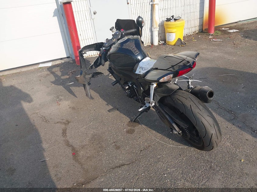 2008 Suzuki Gsx-r750 VIN JS1GR7LA182100961 IAAI salvage auction — FRONT END, Mv-907A (New York), sold $1,150 on 2026-07-28 (photo 3)