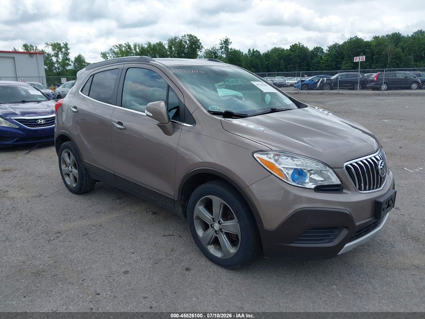 2014 Buick Encore VIN KL4CJASB7EB615021 IAAI salvage auction — ELECTRICAL, Mv-907A (New York), sold $425 on 2026-07-14 (photo 1)