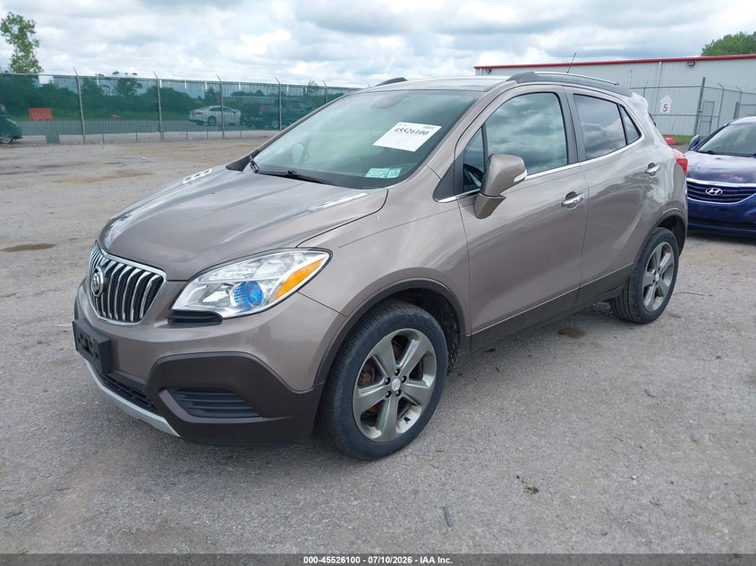 2014 Buick Encore VIN KL4CJASB7EB615021 IAAI salvage auction — ELECTRICAL, Mv-907A (New York), sold $425 on 2026-07-14 (photo 2)