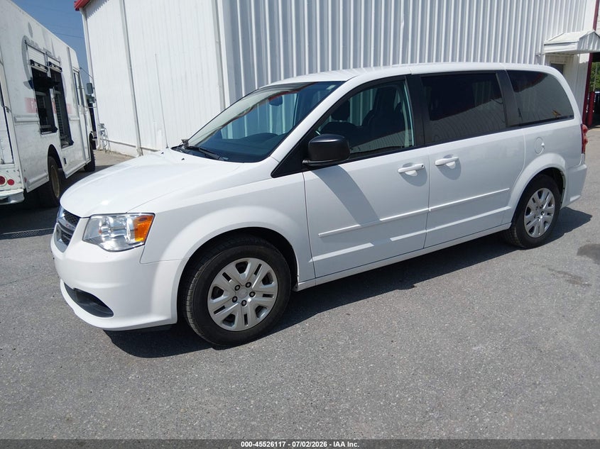 2017 Dodge Grand caravan VIN 2C4RDGBG8HR724180 IAAI salvage auction — NORMAL WEAR, Sf97 (Maryland), sold $11,100 on 2026-08-18 (photo 2)