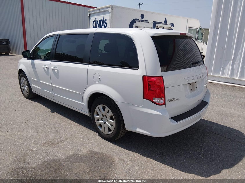 2017 Dodge Grand caravan VIN 2C4RDGBG8HR724180 IAAI salvage auction — NORMAL WEAR, Sf97 (Maryland), sold $11,100 on 2026-08-18 (photo 3)