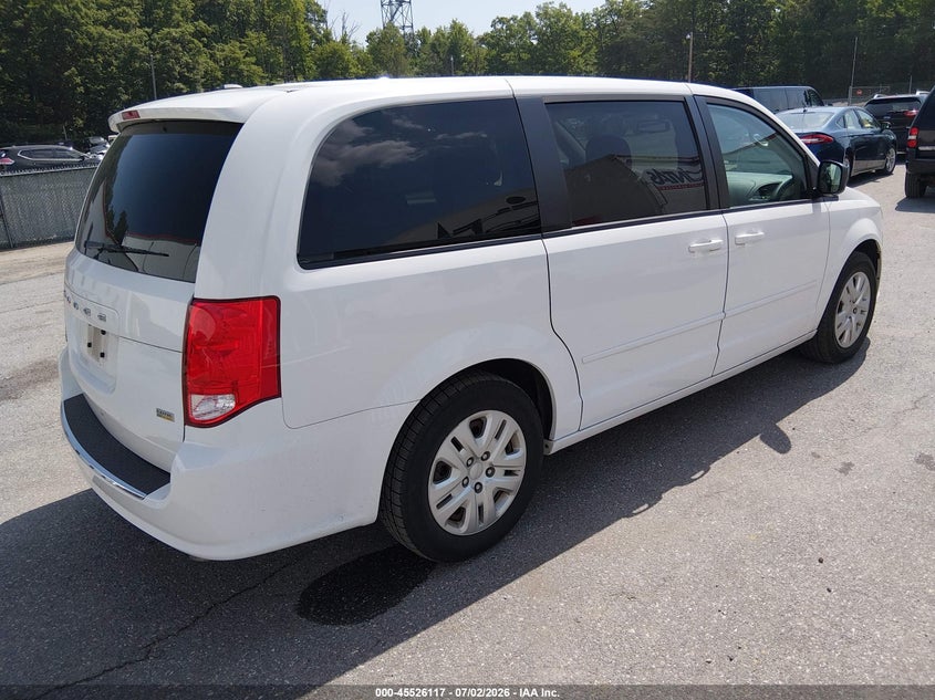 2017 Dodge Grand caravan VIN 2C4RDGBG8HR724180 IAAI salvage auction — NORMAL WEAR, Sf97 (Maryland), sold $11,100 on 2026-08-18 (photo 4)