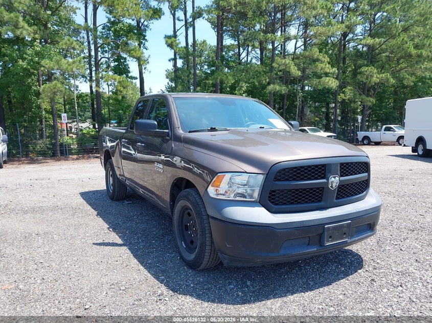 2018 Ram 1500 VIN 1C6RR6FG1JS296552 IAAI salvage auction — NORMAL WEAR, SF97 (Virginia), sold $12,100 on 2026-07-31 (photo 1)