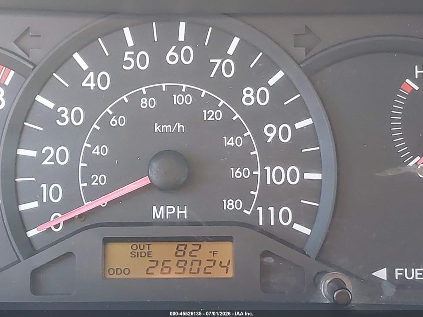 2003 Toyota Corolla VIN JTDBR32E130010047 IAAI salvage auction — NORMAL WEAR, Clear (Florida), sold $850 on 2026-07-29 (photo 7)