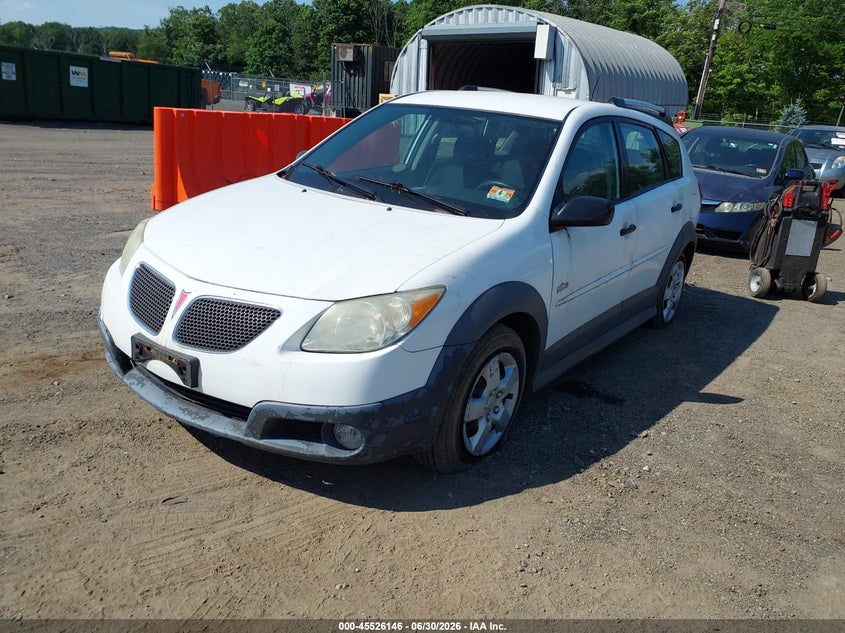 2005 Pontiac Vibe VIN 5Y2SL63815Z449713 IAAI salvage auction — NORMAL WEAR, Clear (New Jersey), sold $400 on 2026-07-30 (photo 2)