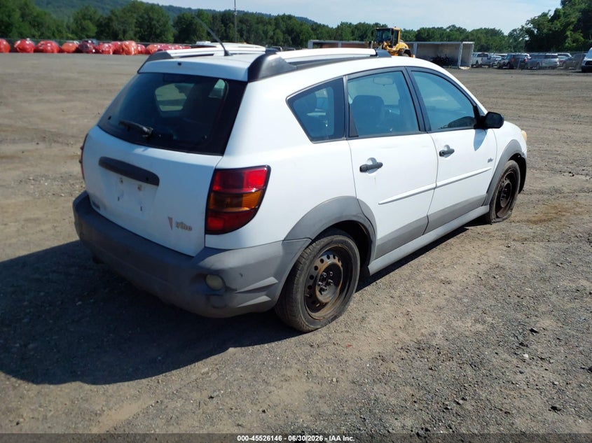 2005 Pontiac Vibe VIN 5Y2SL63815Z449713 IAAI salvage auction — NORMAL WEAR, Clear (New Jersey), sold $400 on 2026-07-30 (photo 4)