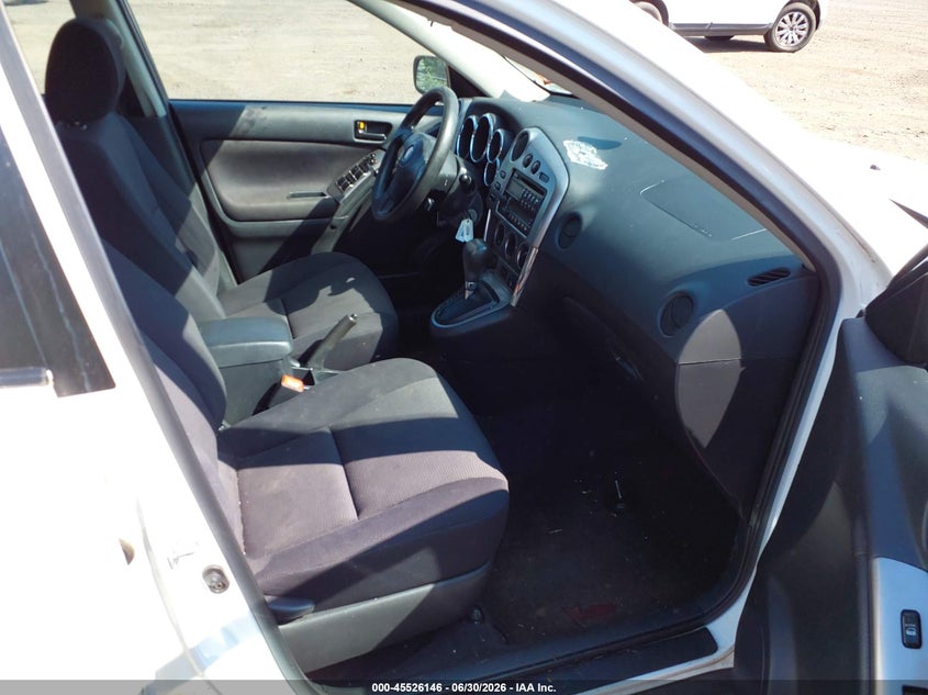 2005 Pontiac Vibe VIN 5Y2SL63815Z449713 IAAI salvage auction — NORMAL WEAR, Clear (New Jersey), sold $400 on 2026-07-30 (photo 5)