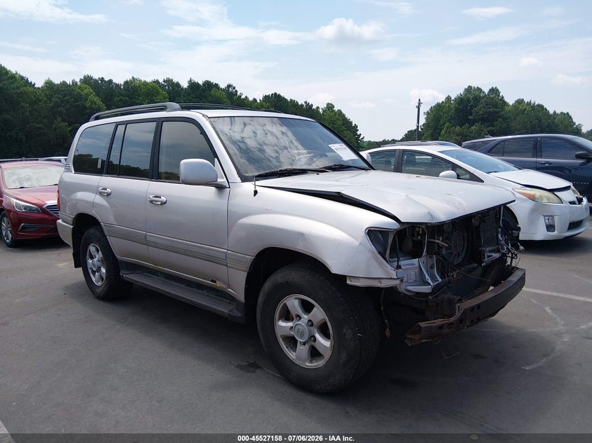1999 Toyota Land cruiser VIN JT3HT05J0X0044364 IAAI salvage auction — NORMAL WEAR, Clear (North Carolina), sold $1,100 on 2026-07-29 (photo 1)