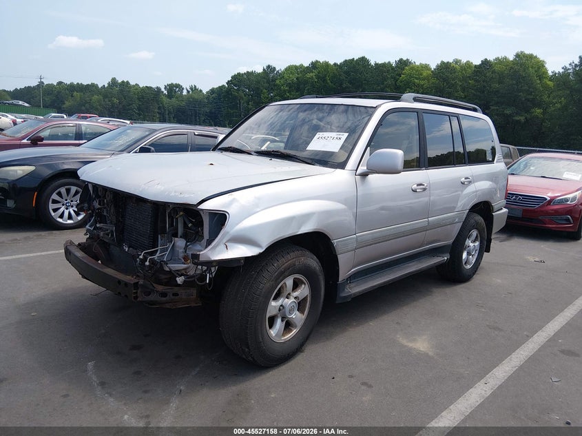 1999 Toyota Land cruiser VIN JT3HT05J0X0044364 IAAI salvage auction — NORMAL WEAR, Clear (North Carolina), sold $1,100 on 2026-07-29 (photo 2)