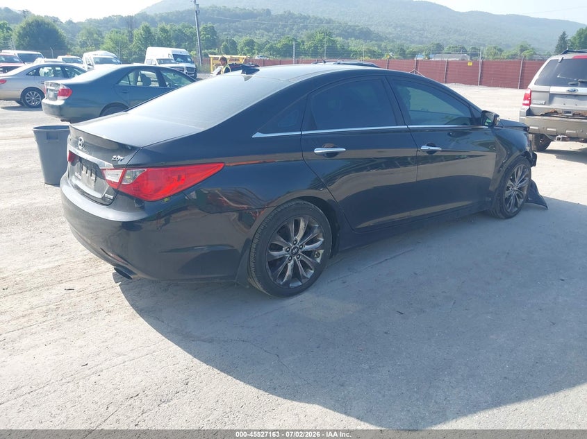 2012 Hyundai Sonata VIN 5NPEC4AB9CH358757 IAAI salvage auction — RIGHT FRONT, Salvage (Pennsylvania), sold $325 on 2026-07-15 (photo 4)