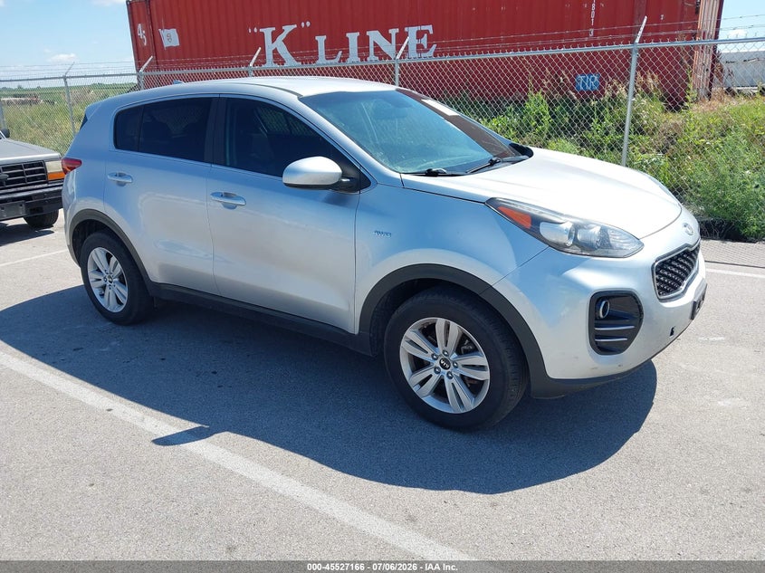 2018 Kia Sportage VIN KNDPMCAC7J7315920 IAAI salvage auction — HAIL, Certificate Of Title (Nebraska), sold $50 on 2026-07-30 (photo 1)