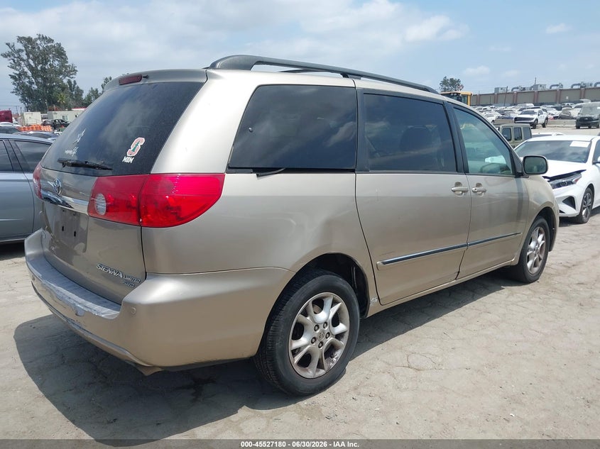 2006 Toyota Sienna VIN 5TDBA22C66S060380 IAAI salvage auction — NORMAL WEAR, Clear - Dealer Only (California), sold $1,100 on 2026-07-08 (photo 4)