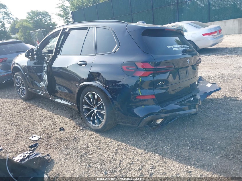 2026 BMW X5 VIN 5UX23EU09T9374807 IAAI salvage auction — FRONT & REAR, Mv-907A (New York), sold $11,200 on 2026-07-21 (photo 3)