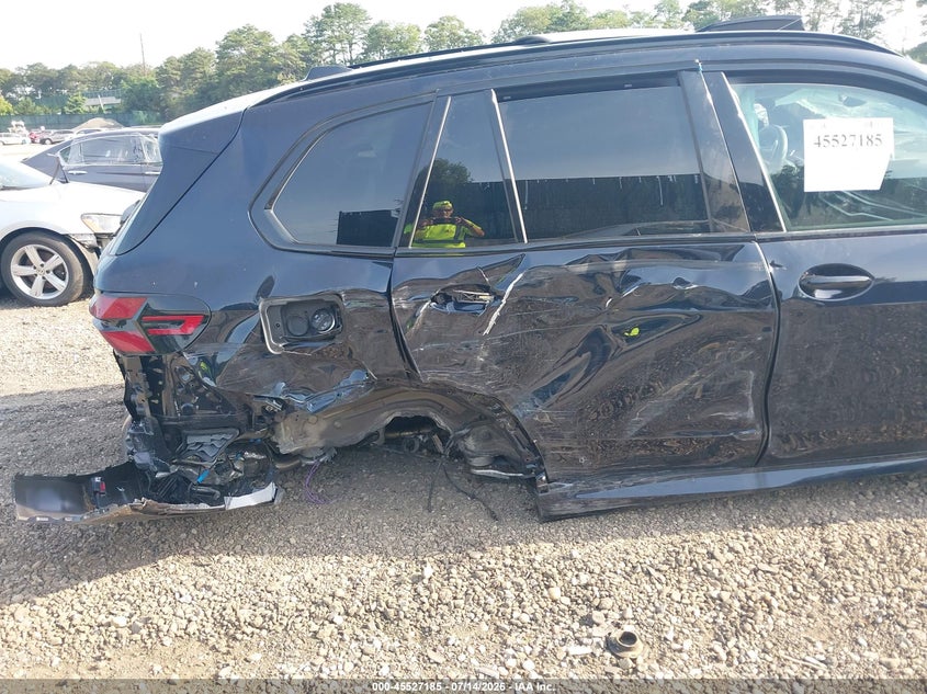 2026 BMW X5 VIN 5UX23EU09T9374807 IAAI salvage auction — FRONT & REAR, Mv-907A (New York), sold $11,200 on 2026-07-21 (photo 6)