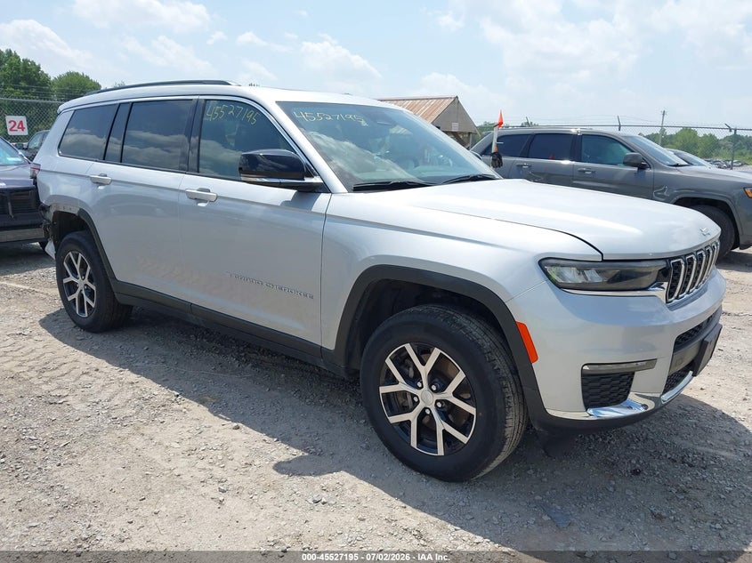 2024 Jeep Grand cherokee VIN 1C4RJKBGXR8623232 IAAI salvage auction — REAR END, Salvage Title, sold $10,000 on 2026-07-30 (photo 1)