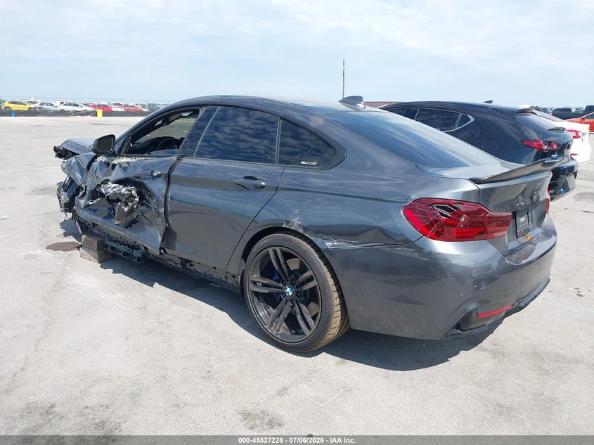 2015 BMW 4er VIN WBA4B1C55FG241557 IAAI salvage auction — FRONT END, Salvage (North Carolina), sold $1,575 on 2026-08-13 (photo 3)