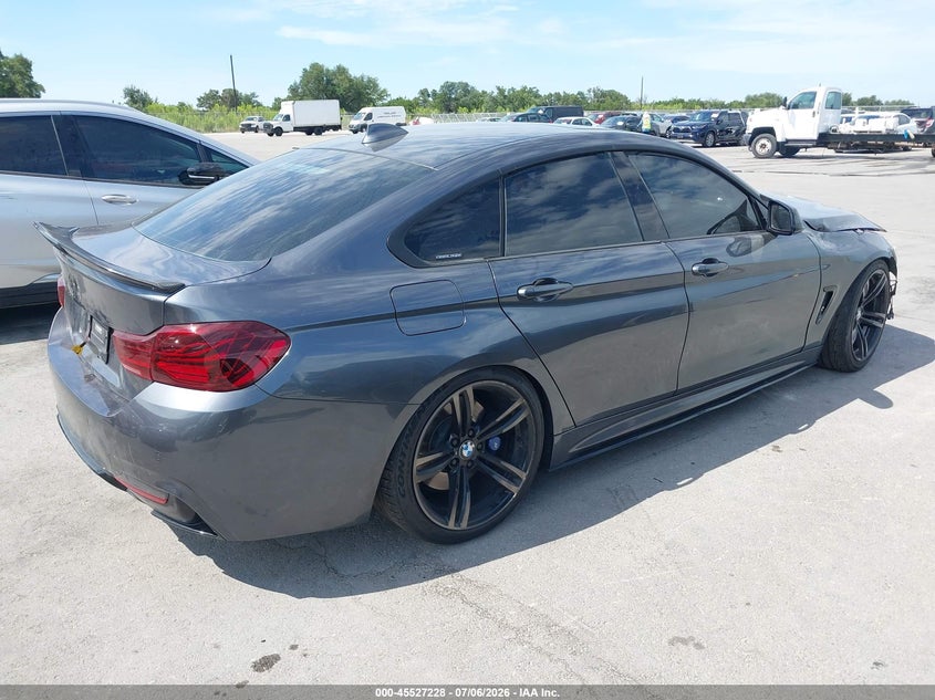 2015 BMW 4er VIN WBA4B1C55FG241557 IAAI salvage auction — FRONT END, Salvage (North Carolina), sold $1,575 on 2026-08-13 (photo 4)