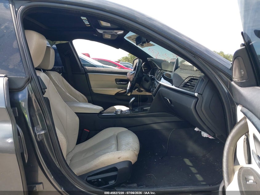 2015 BMW 4er VIN WBA4B1C55FG241557 IAAI salvage auction — FRONT END, Salvage (North Carolina), sold $1,575 on 2026-08-13 (photo 5)