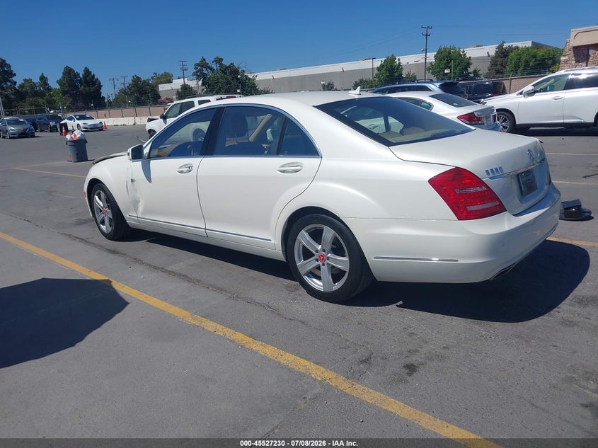 2010 Mercedes-benz S-klasse VIN WDDNG7BB6AA342126 IAAI salvage auction — FRONT END, Salvage (California), sold $725 on 2026-08-03 (photo 3)
