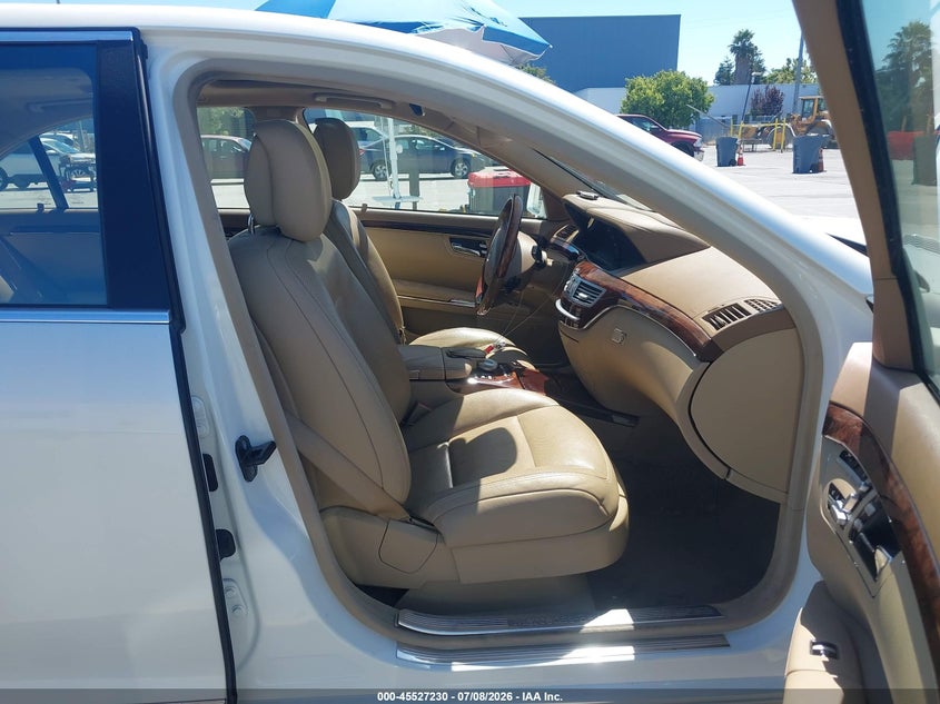 2010 Mercedes-benz S-klasse VIN WDDNG7BB6AA342126 IAAI salvage auction — FRONT END, Salvage (California), sold $725 on 2026-08-03 (photo 5)