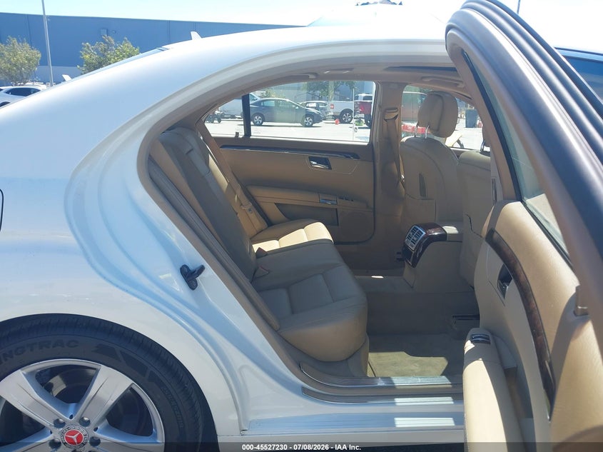 2010 Mercedes-benz S-klasse VIN WDDNG7BB6AA342126 IAAI salvage auction — FRONT END, Salvage (California), sold $725 on 2026-08-03 (photo 8)