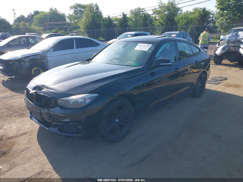2014 BMW 3 series VIN WBA3X5C57ED556428 IAAI salvage auction — FRONT END, Clear (Virginia), sold $975 on 2026-08-05 (photo 2)