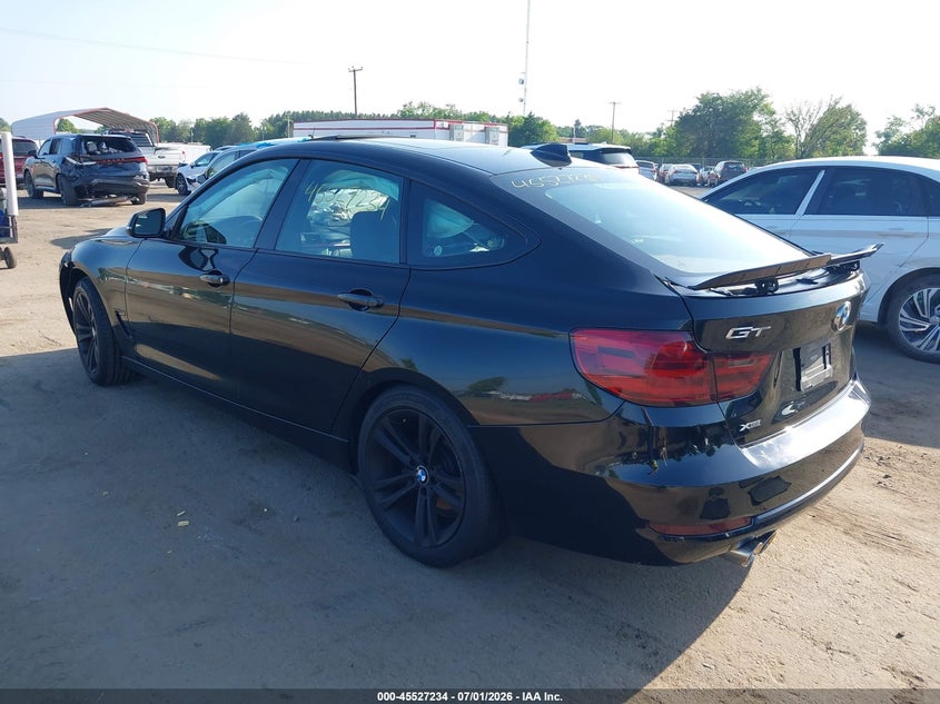 2014 BMW 3 series VIN WBA3X5C57ED556428 IAAI salvage auction — FRONT END, Clear (Virginia), sold $975 on 2026-08-05 (photo 3)