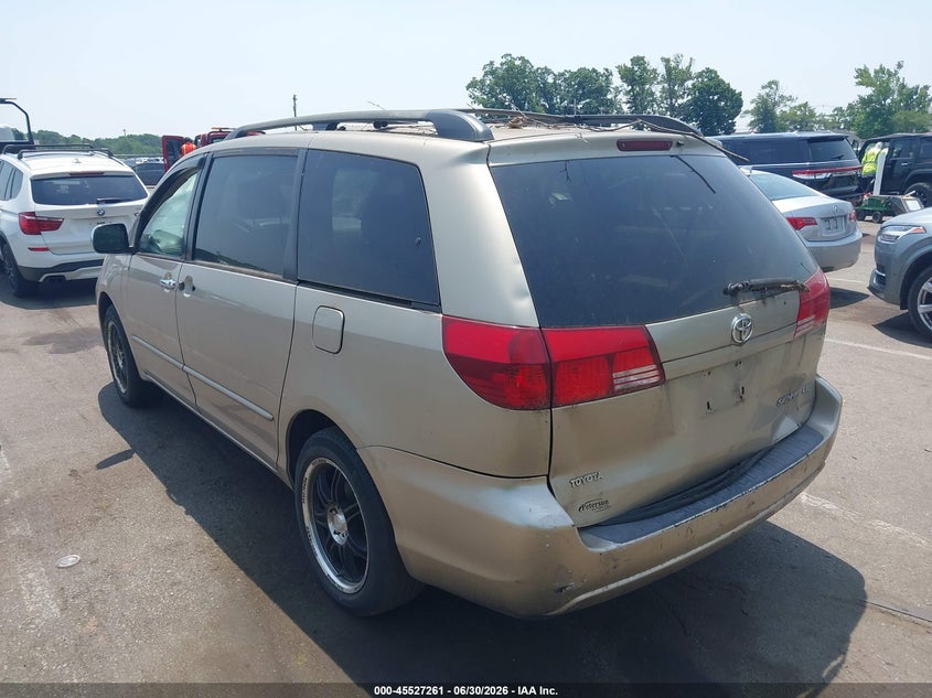 2005 Toyota Sienna VIN 5TDZA23C55S263921 IAAI salvage auction — FRONT END, Clear (New Jersey), sold $125 on 2026-07-06 (photo 3)