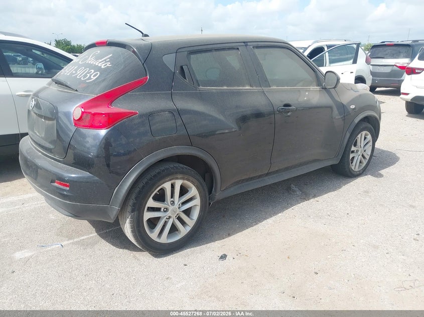 2013 Nissan Juke VIN JN8AF5MR0DT222832 IAAI salvage auction — NORMAL WEAR, Original (Texas), sold $400 on 2026-07-15 (photo 4)