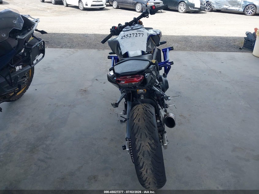 2024 Yamaha Mt VIN JYARN95E4RA000443 IAAI salvage auction — FRONT & REAR, Bill Of Sale (Washington), sold $3,850 on 2026-07-28 (photo 6)