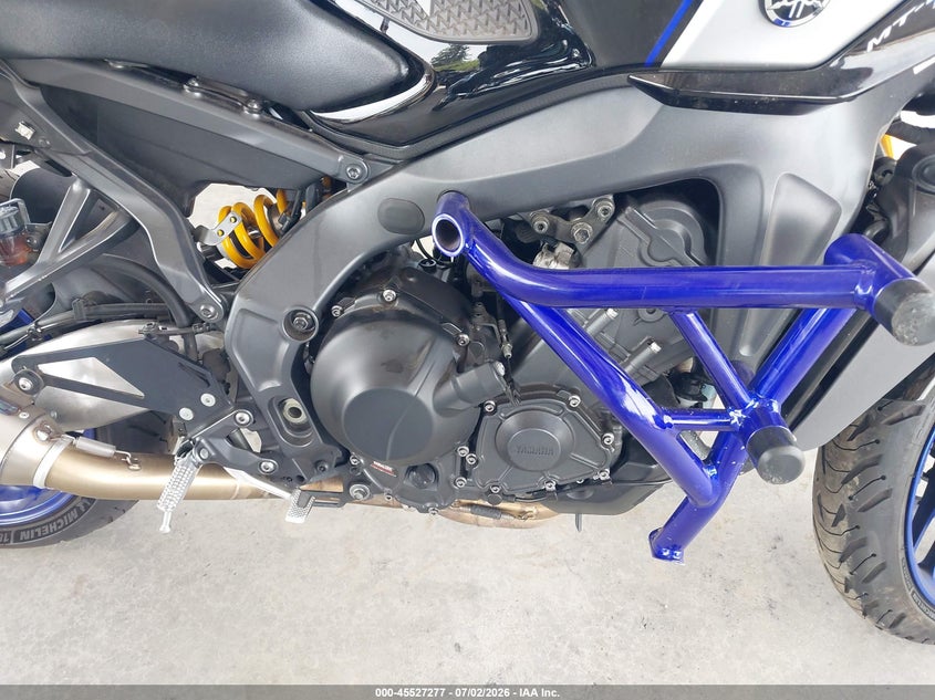 2024 Yamaha Mt VIN JYARN95E4RA000443 IAAI salvage auction — FRONT & REAR, Bill Of Sale (Washington), sold $3,850 on 2026-07-28 (photo 8)