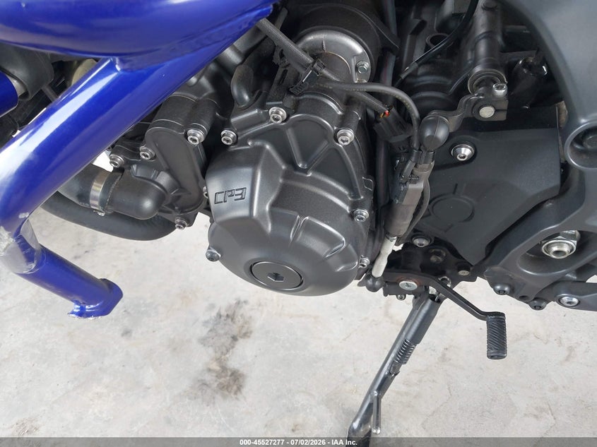 2024 Yamaha Mt VIN JYARN95E4RA000443 IAAI salvage auction — FRONT & REAR, Bill Of Sale (Washington), sold $3,850 on 2026-07-28 (photo 9)