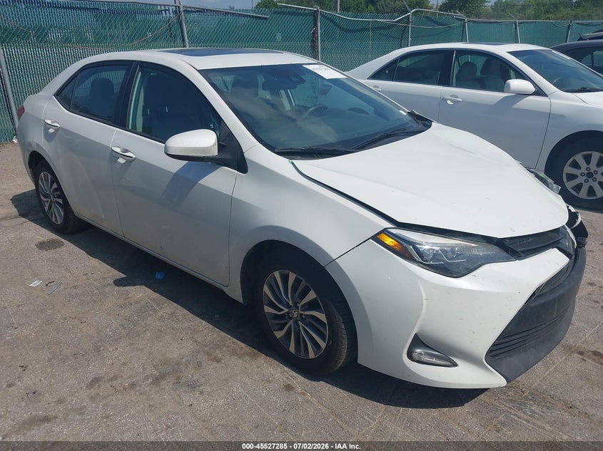 2017 Toyota Corolla VIN 5YFBURHE2HP586509 IAAI salvage auction — FRONT END, Salvage (Ohio), sold $2,750 on 2026-07-28 (photo 1)