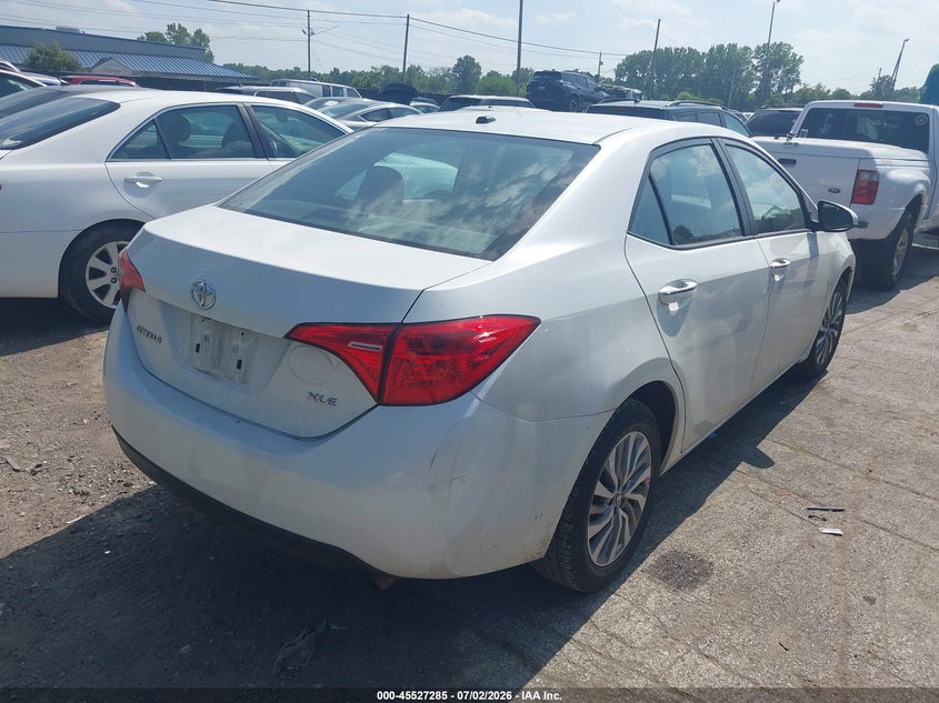 2017 Toyota Corolla VIN 5YFBURHE2HP586509 IAAI salvage auction — FRONT END, Salvage (Ohio), sold $2,750 on 2026-07-28 (photo 4)