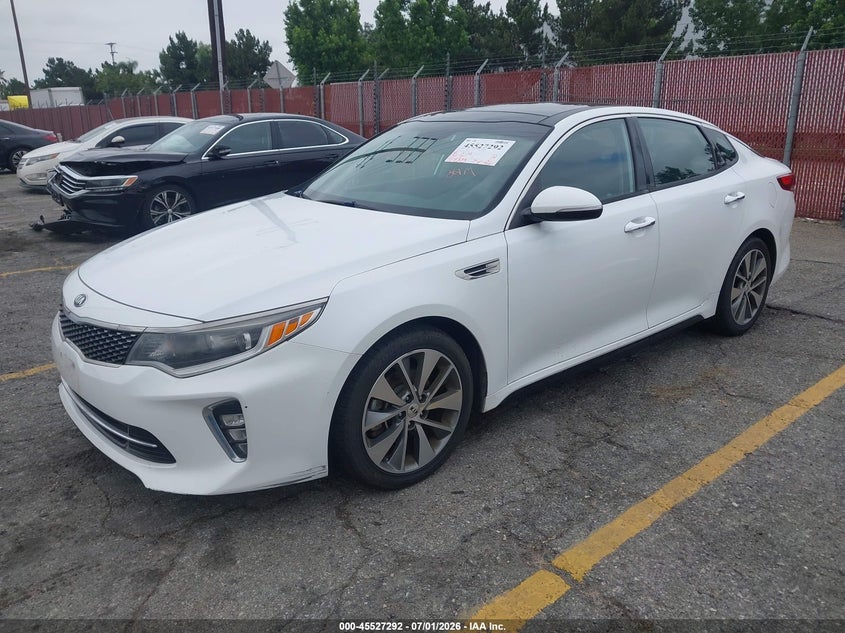 2018 Kia Optima VIN 5XXGT4L35JG252622 IAAI salvage auction — NORMAL WEAR, Clear - Dealer Only (California), sold $3,100 on 2026-07-07 (photo 2)