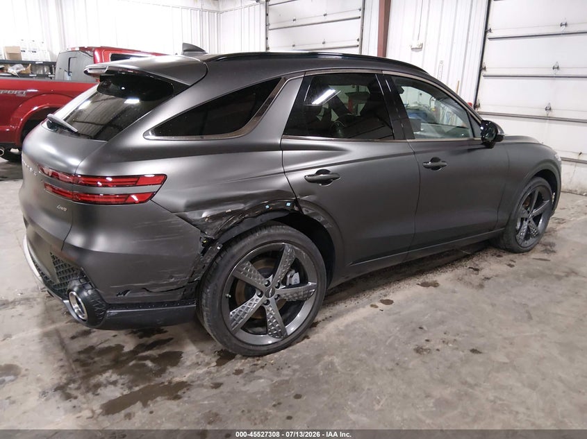 2024 Genesis Gv70 VIN 5NMMADTB7RH010847 IAAI salvage auction — REAR END, Salvage Title, sold $16,900 on 2026-07-31 (photo 4)