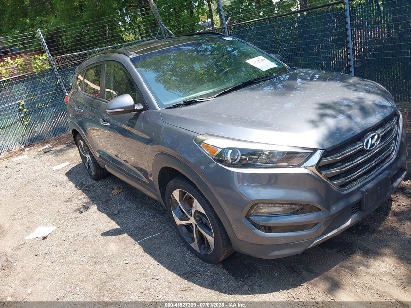 2016 Hyundai Tucson VIN KM8J3CA20GU100255 IAAI salvage auction — UNKNOWN, Clear (Virginia), sold $3,875 on 2026-07-09 (photo 1)