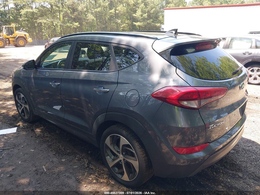 2016 Hyundai Tucson VIN KM8J3CA20GU100255 IAAI salvage auction — UNKNOWN, Clear (Virginia), sold $3,875 on 2026-07-09 (photo 3)