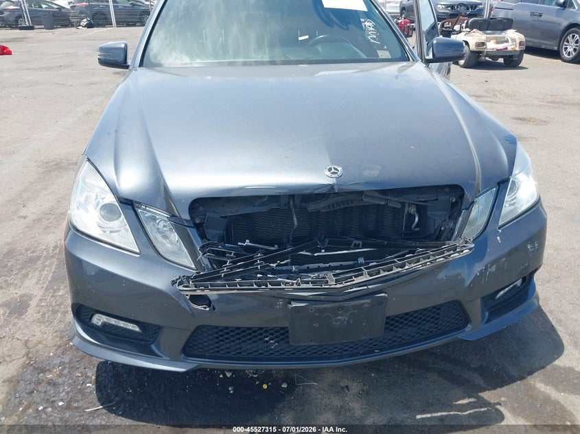 2011 Mercedes-benz E-class VIN WDDHF8HB9BA443045 IAAI salvage auction — FRONT END, Salvage (California), sold $25 on 2026-07-31 (photo 6)