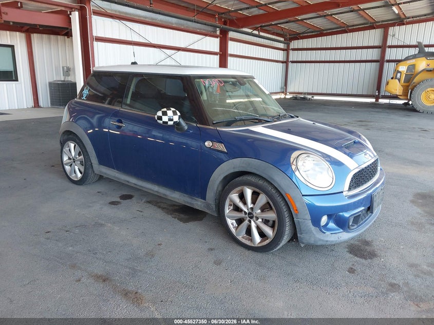 2013 Mini Hardtop VIN WMWSV3C56DT396942 IAAI salvage auction — NORMAL WEAR, Clear - Dealer Only (California), sold $375 on 2026-07-14 (photo 1)