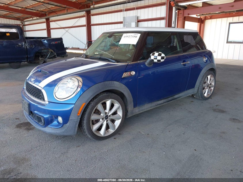2013 Mini Hardtop VIN WMWSV3C56DT396942 IAAI salvage auction — NORMAL WEAR, Clear - Dealer Only (California), sold $375 on 2026-07-14 (photo 2)